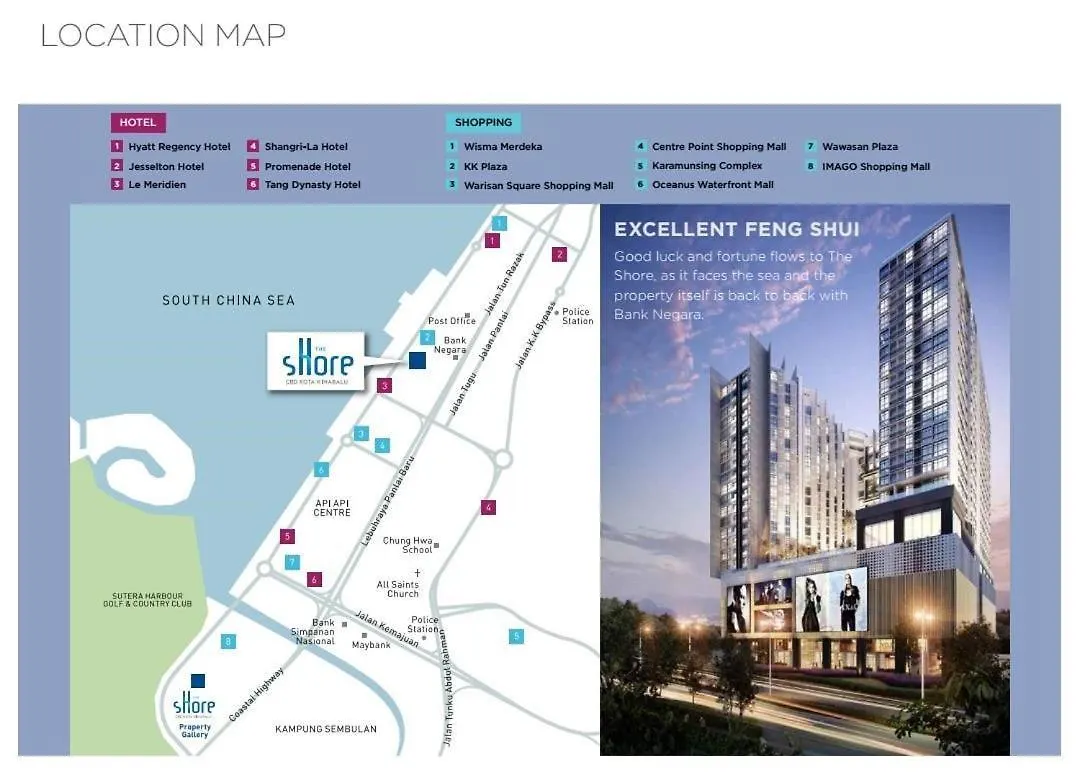 Seaview Designer Concept The Shore Kota Kinabalu Sabah By Ushomestay شقة